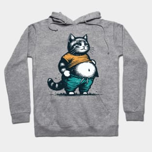 Chubby Cat Hoodie